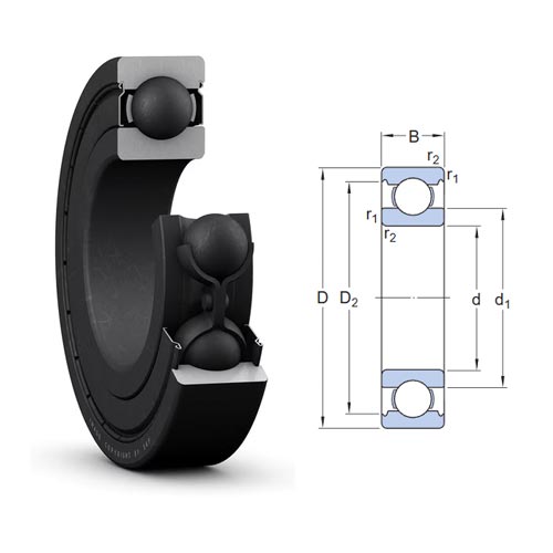 Deep groove ball bearings for high temperature applications - THAI ...