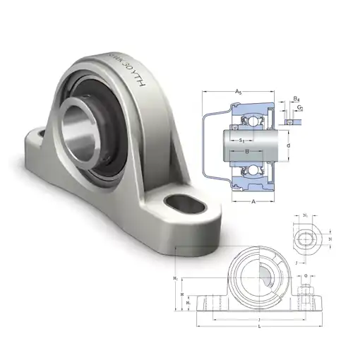 Plummer block ball bearing units