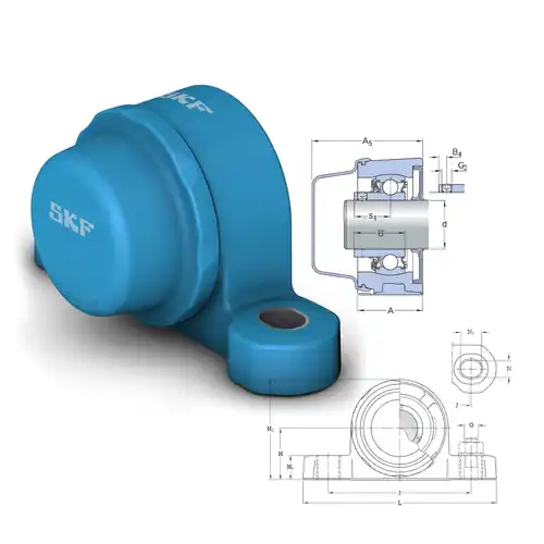 Plummer block ball bearing units
