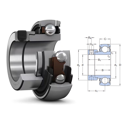 Eccentric locking collar - YET