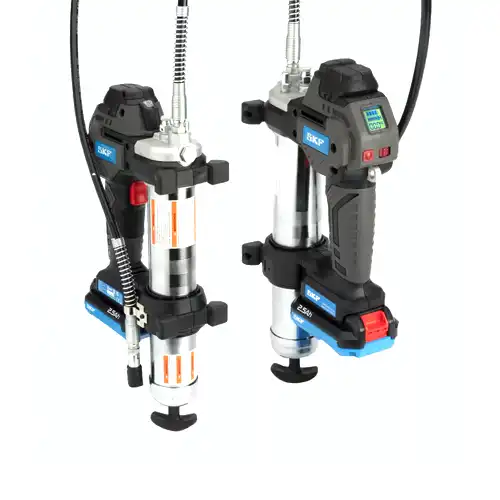 Battery-driven grease guns