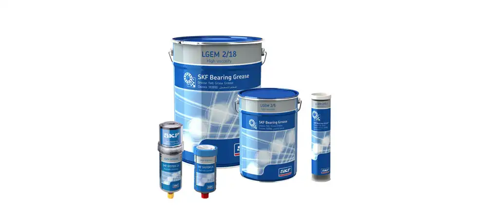 LGEM 2 จาระบีความหนืดสูง ส่วนผสมของโมลิบเดนัมไดซัลไฟด์และกราไฟต์ช่วยเพิ่มการปกป้องเป็นพิเศษ