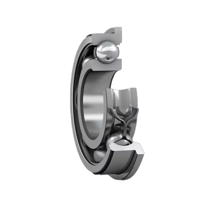 Stainless Steel Deep Groove Ball Bearings ขอบยื่นที่วงแหวนด้านนอก (ระบุด้วยตัวอักษร R)
