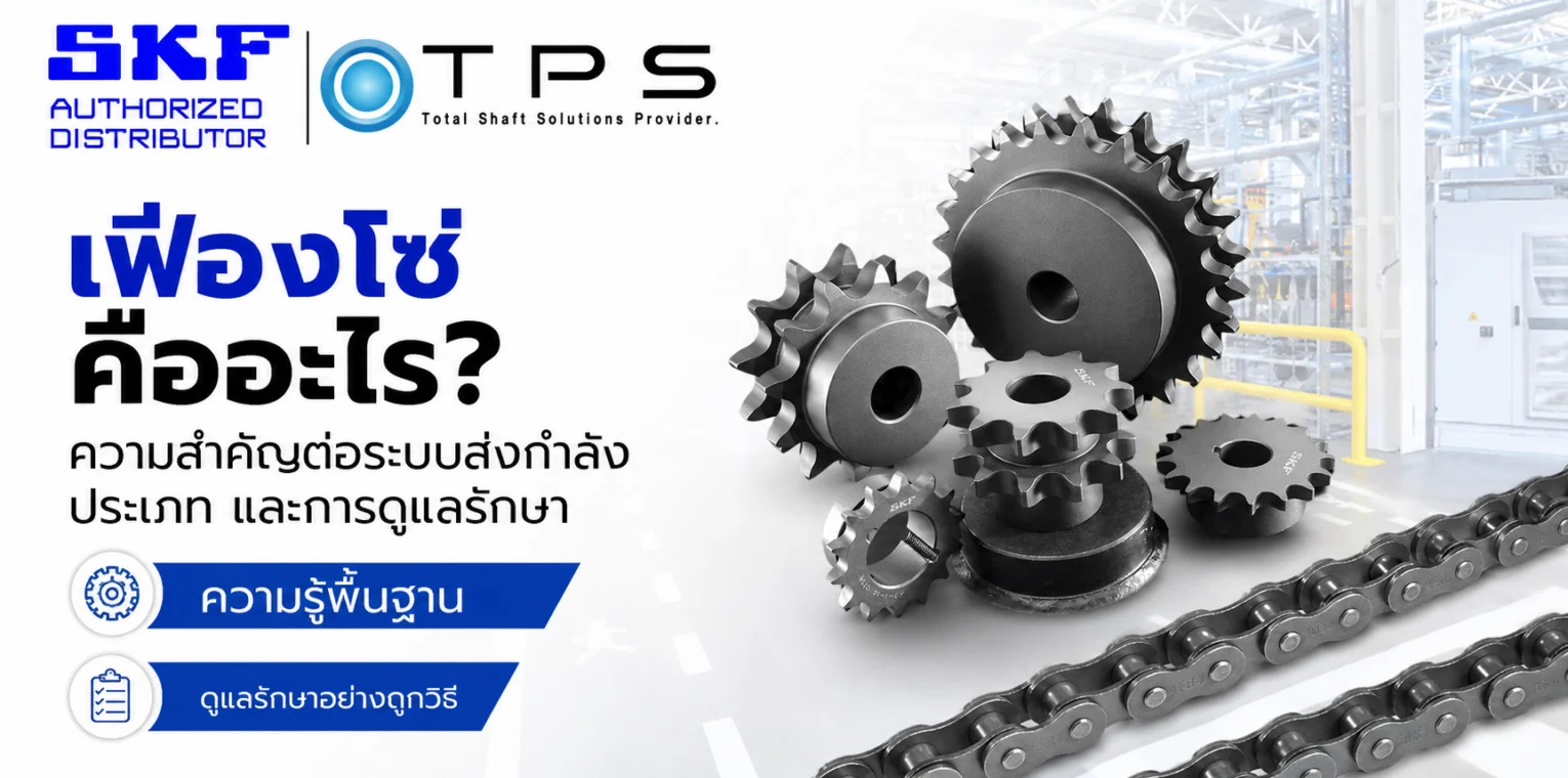 เฟืองโซ่ คืออะไร? ความสำคัญต่อระบบส่งกำลัง ประเภท และการดูแลรักษา