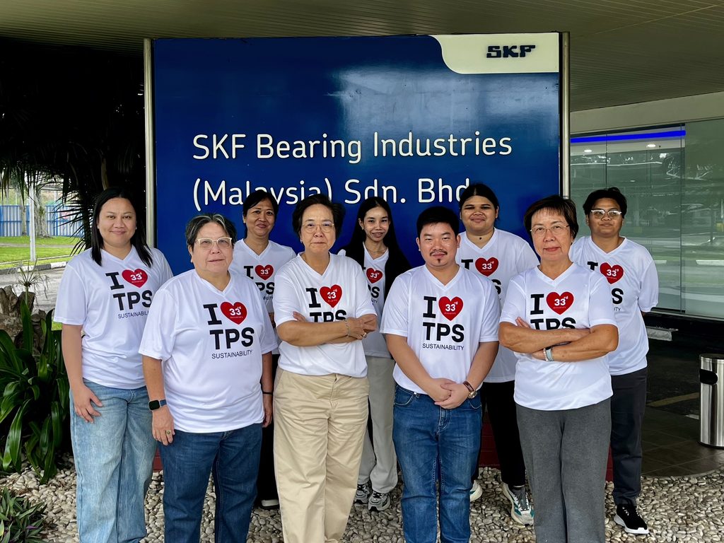 ไทยภาสิทธิ์และทีพีเอส แบริ่ง แอนด์ โซลูชั่นส์ เยี่ยมชมโรงงาน SKF ประเทศมาเลเซีย เสริมความเชี่ยวชาญด้านโซลูชันอุตสาหกรรม